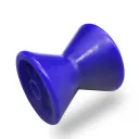 3" 3.5" 4" Boat Trailer Roller Poly Bow Roller fits 1/2" Shaft, Polyurethane