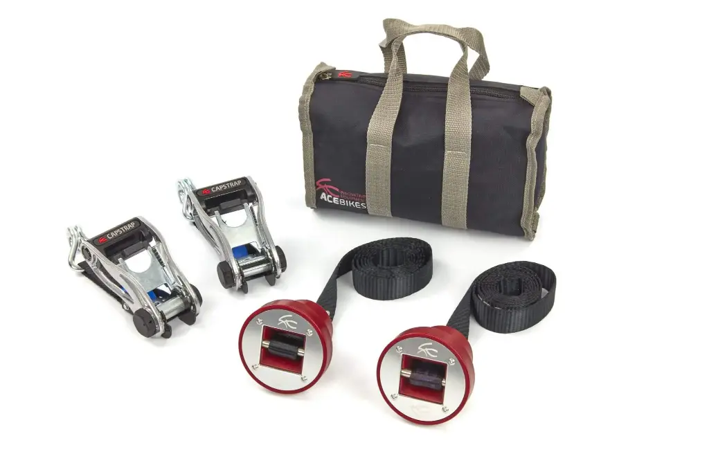 Acebikes Capstrap Transport-mounting system for Open Axle BMW-Motorcycles(CAPSTRAP)