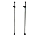 Heavy Duty Aluminum Boat Cover Support Pole - Secure Screw-Lock System -  Supports 170 lbs - Non-Slip Rubber Crutch Tip - Prevents Water Pooling & Cover Sagging22MM