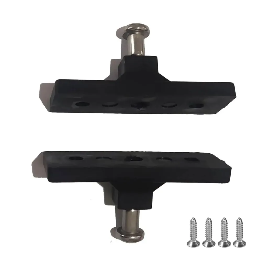 [KI-O9TQ-ZYPU] Side Mount Deck Hinge for Boat Bimini Top Fitting Boat Shade Cover, Hinge Fitting Side Mount Slide 7/8" W, 2-1/4 L