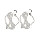 Single Hook Dock Rope Polypropylene 5/16 inch-Value 2-Pack