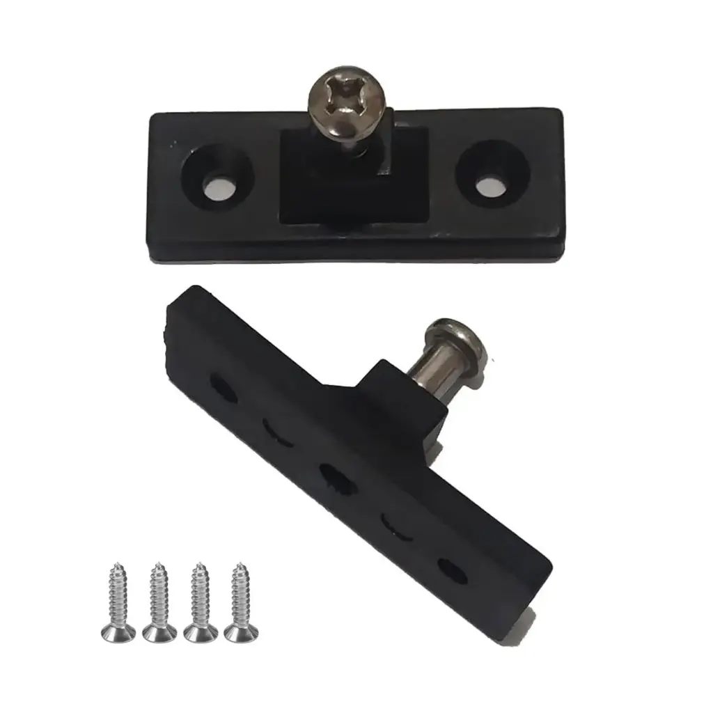 Side Mount Deck Hinge for Boat Bimini Top Fitting Boat Shade Cover, Hinge Fitting Side Mount Slide 7/8" W, 2-1/4 L