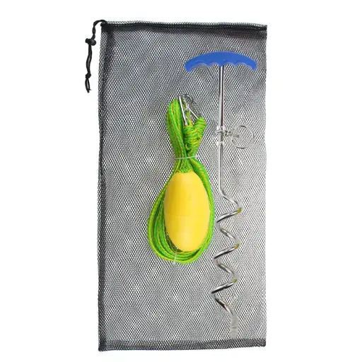 Sand Spike - Includes 16-Foot Anchor Line, Float and Clip